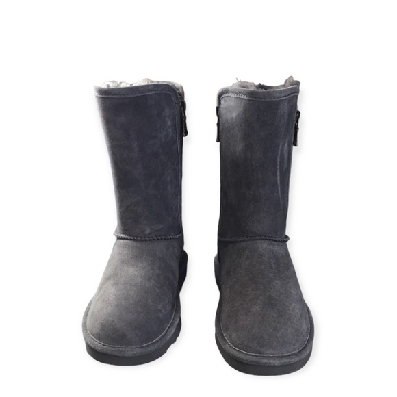 Like New Lamo Gray Boots Size 5 - Picture 2 of 6